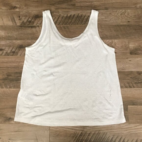 NWOT ESQUALO Linen & Glitter Camisole - Picture 7 of 16